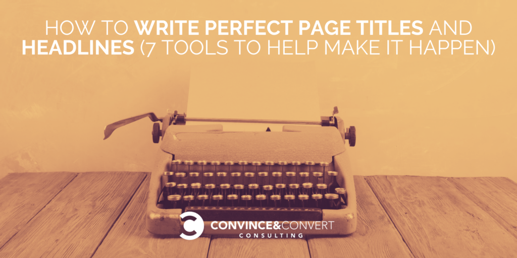 Write the Favorable Page Title & Headline – 7 Instruments