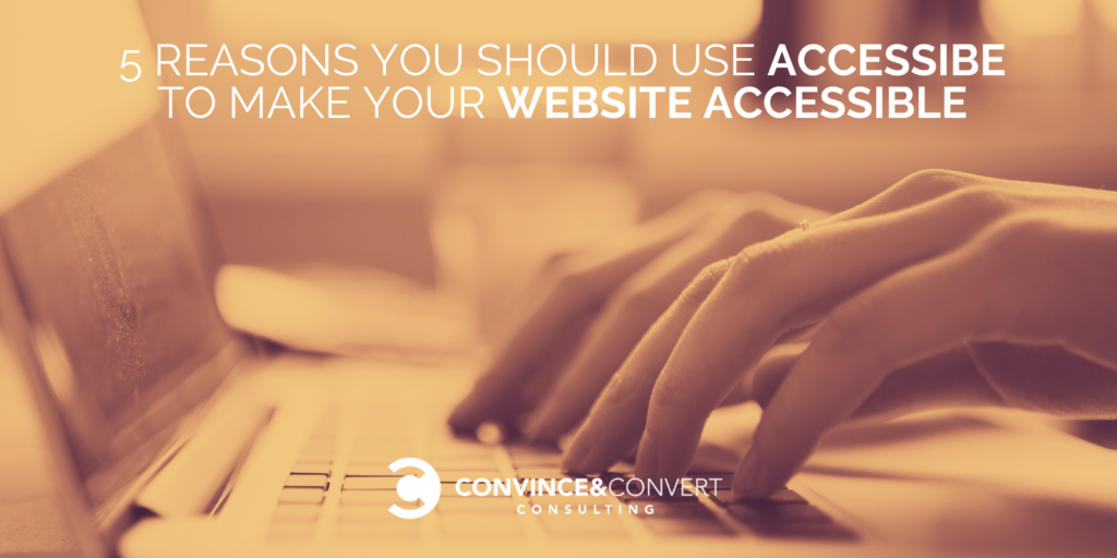 5 Reasons to Exhaust accessiBe to Kind Your Web space Accessible – Allege Advertising and marketing Consulting and Social Media Approach