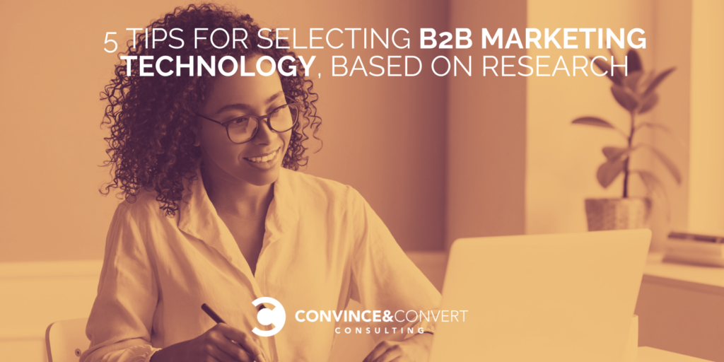5 Guidelines for Selecting B2B Advertising Technology [Research and Charts]