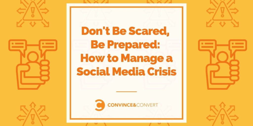 Don’t Be Nervous, Be Provocative: The correct technique to Arrange a Social Media Crisis