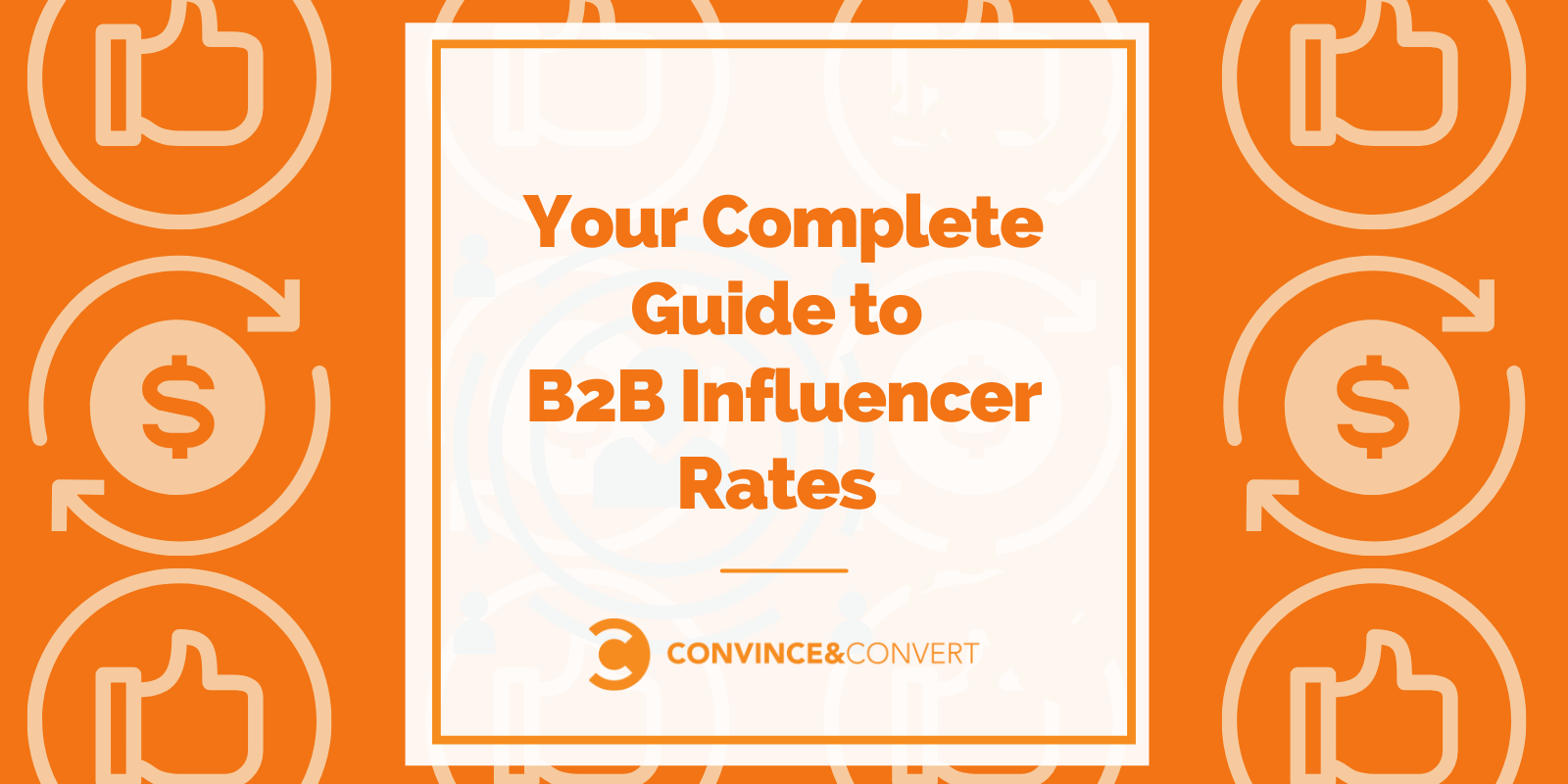 Your Complete Records to B2B Influencer Rates